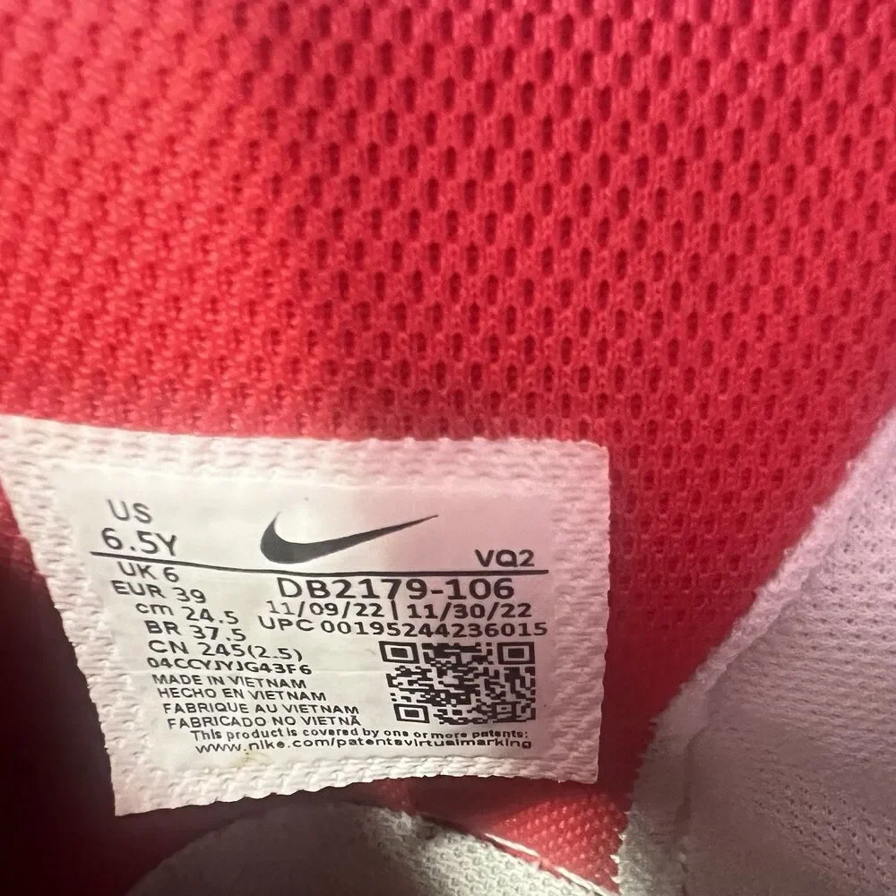 Nike Dunk High GS Championship Red White DB2179-106